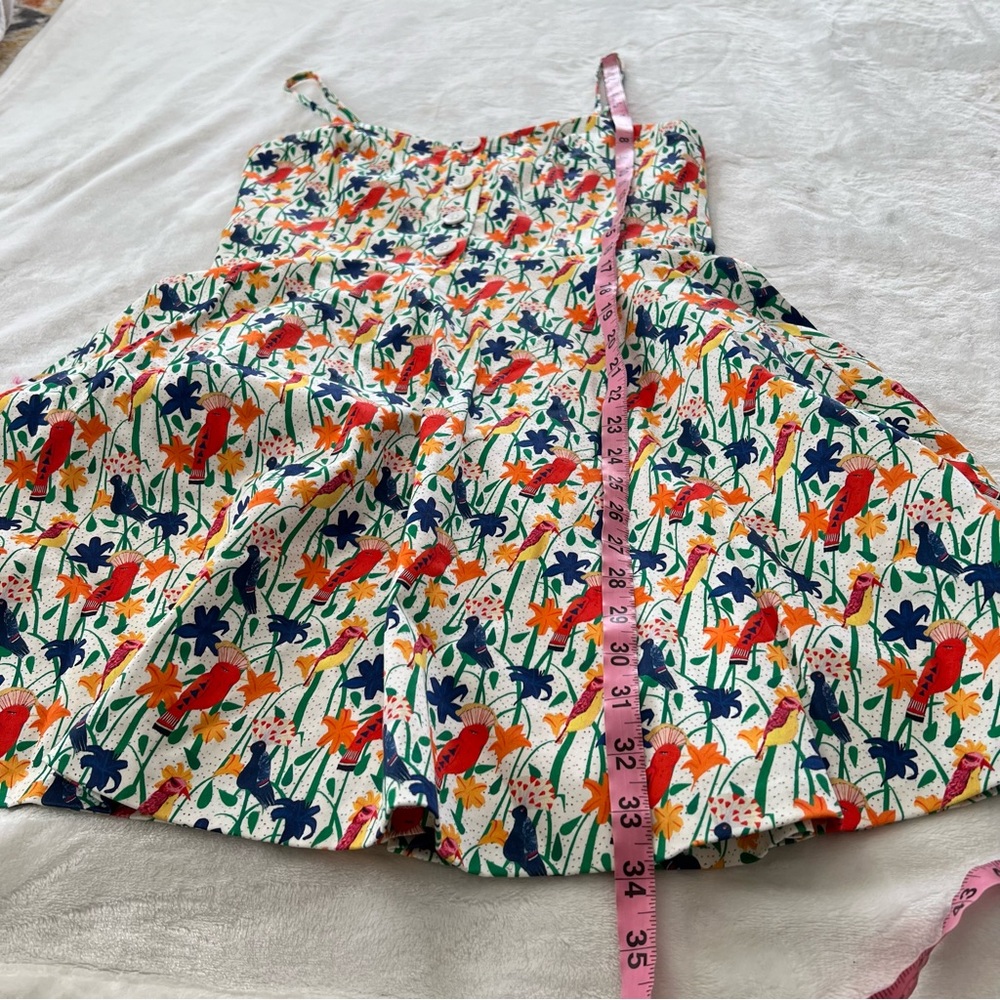 Alice + Olivia Nella Mini Dress in Bird Party - Picture 9 of 9